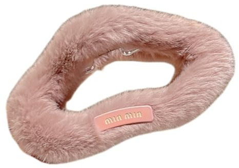 Mollette a artiglio, Confezione da 3 fermagli for capelli a forma di nuvola in peluche for la testa posteriore, multicolore, taglia A