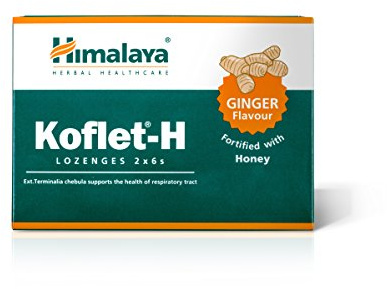 Himalaya Koflet H 2x6' Lozenges, Ginger - Lot of 7