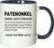 Mister Merchandise Kaffeebecher Tasse Patenonkel Definition Geburt Pate Bruder Schwester Freund Teetasse Becher Weiß-Blau