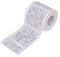 Nngubiu durable Sudoku SU Imprimé papier de soie Rouleau de papier toilette Classic Clean Rouleau de papier toilette papier de soie Bon Jeu de puzzle