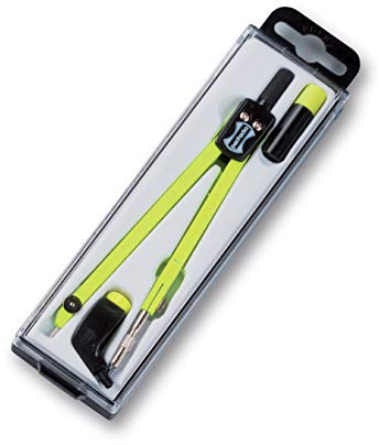 Alevar Compasso scatola con 3 componenti lineaFluo Giallo (3756/FYW)