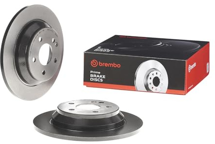Brembo 08.C065.11 - Bremsscheibe mit UV-Lack (Set mit 2 Stück) - hinten | Kompatibel mit: MERCEDES-BENZ V-CLASS, VITO Kasten, VITO Mixto, VITO Tourer