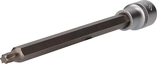 BRILLIANT TOOLS BT022710 Douille Torx 1/2, longueur 200 mm, T40 [Powered by KS TOOLS], Bleu/ Noir