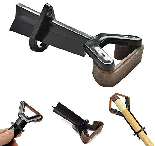 Snooker Billiard Plastic Pool Cue Tip Clamp for Tip Glue on Fastener Repair Stylish and Popular