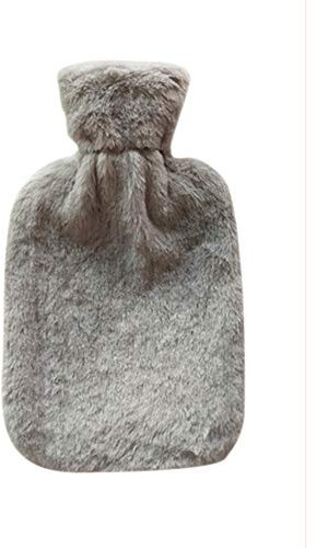bouillotte Hibou Grande Bouteille d'eau Chaude Injection d'eau Anti-déflagrant pour Enfants en Peluche Chauffe-Main Adulte rempli d'eau en Caoutchouc Sac d'eau Chaude 1800ml
