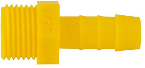 Lilie Gerade Einschraubtülle 3/8 x 12 mm, 5er SB-verpackt gelb