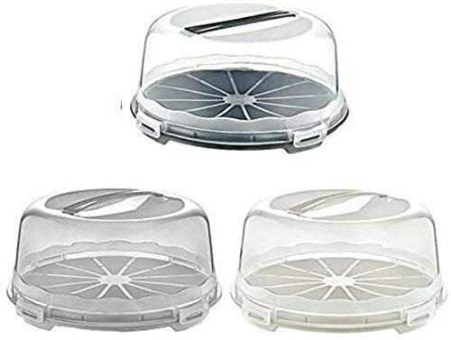 Premium Kitchen I Tortenbutler I Kuchenbutler I Tortenbehälter rund 30 cm I Torten und Kuchen Behälter I Spülmaschinengeeignet I