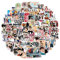 Fancico One Direction Aufkleber Pack, Laptop Aufkleber Bomb Vinyl Aufkleber Variety Pack für Gepäck Computer Skateboard Auto Motorrad Aufkleber für Jugendliche Erwachsene