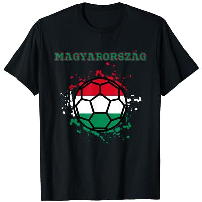 Ungarn Fußball Ungarische Flagge Fan Trikot T-Shirt