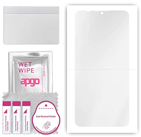apgo Hydrogel Protège-écran pour Huawei P30 lite, film Hydrogel avec couche de positionnement pour une installation facile