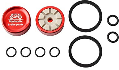 COONIUM Hydraulische Scheibenbremskolben Rebuild Ersatz Kits für Shimano SLX XT XTR Bremssattel, 2 Stück Kolben für einen Bremssattel Service