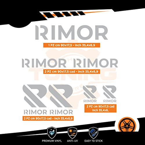 Generico Aufkleber-Set für Camper Rimor - Version A
