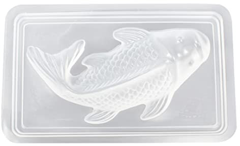 3D poisson moule en plastique carpe en forme de gâteau chocolat bonbons Fondant moule de cuisson gelée pouding moule moules de cuisson