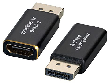 EFB - Adaptador DisplayPort Macho DP a HDMI Tipo A Hembra 4K30Hz