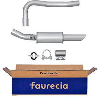 HELLA 8LD 366 033-591 Endschalldämpfer - Easy2Fit Kit - hinten - zweiteilig - Set mit Anbauteilen