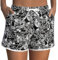 Marvmys Shorts de Bain Femme Eté Sport Shorts de Plage avec Cordon Réglable Multiusage Femme Shorts de Bain pour Yoga Jogging Natation Plage Piscine Noir XL