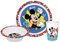 Vajilla infantil Mickey Kids 3 piezas PP