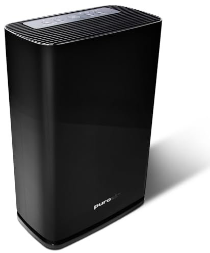 PuroAir 400 HEPA 14 - Purificador de aire para habitación grande del hogar, cubre 2145 pies cuadrados, purificador de aire para alergias y mascotas, filtra el 99.99% de la caspa de mascotas, humo,