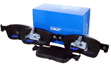 SKF Scheibenbremse Bremsbelag VKBP 80044-4er Set - Position Vorderachse Höhe 93 mm Länge 203 mm Breite 131 mm Dicke 17,3 mm - OE Qualität