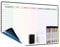 MCCORL Calendrier Adhesif Tableau blanc Planning Mural, Planificateur Semainer effaçable parfait pour Planification des Tâches, Organiseur Hebdomadaire Repas familial - en Français (42 x 28 cm)