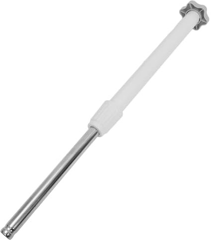 Homoyoyo Support Rod Standing Fan Pipe Adjustable Pedestal Fan Pole Electric Fan Support Column Electric Fan Part Support Pole Standing Fan Mount Oscillating Fan Rod Stainless Steel White