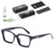 MAMINÓ Gafa de lectura Gafas Graduadas Hombre y Mujer - Filtro de Luz Azul - Gafas de Presbicia para Ordenador, Pantallas y Lectura - Varias Graduaciones Disponibles (negro, 2, Dioptrías)