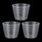 3 uds Tazas Medidoras de Arroz, 160 ml Taza para Olla Arrocera Taza Medidora de Lavandería Plástico Transparente Reemplazo de Taza de Arroz para Cocina Ingredientes Secos y Líquidos Medición