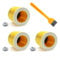 Cartouche de filtre à poussière HEPA pour aspirateurs. Compatible avec Karcher WD2250 WD3.200 MV2 MV3 WD3(3pcs)