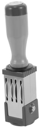 Numerischer Stempel Tragbarer Ziffernstempel für Büro Unternehmen Benutzerfreundlich Vielseitig Langlebig Effizient Datumsstempel für Verschiedene Anwendungen