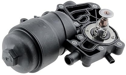 SOPORTE FILTRO ACEITE con TERMOSTATO compatible con AUDI con motor 3.0 TDI - 059115389G 059115389K 059115389P 059115389H 95810701030 95810701031 95810701032