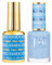 DND DC Summer Collection UV/LED Soak Off Gel Polish + FREE Nail Lacquer 18ml x 2 (Aqua Blue)