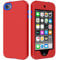 Cyberowl Schutzhülle für iPod Touch 7. Generation, strapazierfähig, stoßfest, Rot / Blau