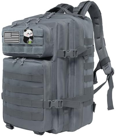 Delgeo Mochila Tactica 45L Militar,Gran Capacidad 45 * 30 * 20cm Mochila,Plegable Impermeable Mochila Para Montañismo,Senderismo,Camping y Viajes