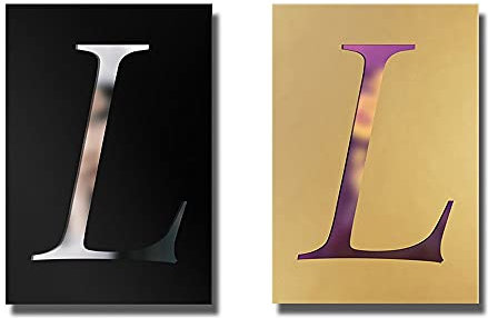 YG Ent. Lisa – First Einzelalbum Laisa Album + extra Fotokarten, Set (Schwarz + Gold Version)