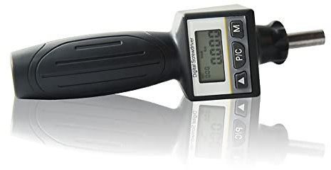 tooloflife ANS-R-8 Tournevis dynamométrique numérique avec rétroéclairage LCD pour instrumentation, appareils électroménagers - Noir