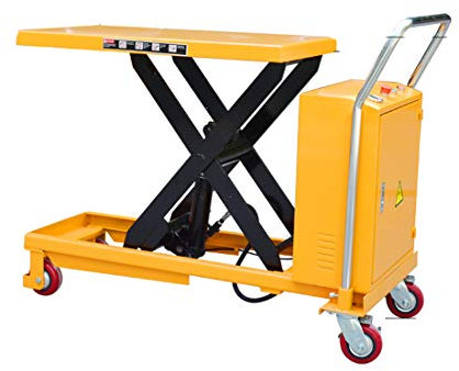 Hebewagen, manuell/elektrisch/stationär, hydraulischer Hebebühne, mobiles Scharnier, Plattformwagen, 300–500 kg (950 x 500 mm Höhe, 900 mm, elektrische Hebewagen)