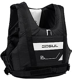 Gul Unisex Garda 50N Kayak Dinghy Sailing PFD Buoyancy Aid for Watersports - Black - Lightweight