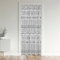 Boho Arrow Doorway Curtains Privacy Bohemian Exotic Black White Closet Door Curtain for Bedroom 30%-50% Blackout Room Darkening Thermal Insulated Curtain Drape for Doors Windows 1 Panel 106x203cm