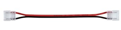 Paulmann 78460 Pro LED Strip Verbinder Single Color Flex 0,1m max. 96W Schwarz, Rot LED Streifen