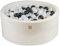 MEOWBABY Piscine à Balles pour Bébé - Rond 90x40cm Fosses a Boules pour Enfants avec 300 Balle, Velvet, Blanc: Blanc/Perle Blanc/Noir