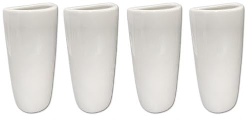 4er Set Luftbefeuchter Keramik Raumbefeuchter 350ml Heizkörper Verdampfer Wasserverdunster Inkl. Duftöl Verdunster für Heizung