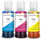 UniPlus Tinte E104 Kompatibel für Epson E104 Multipack Color Druckerpatronen Kompatibel für Epson Ecotank ET-2870 ET-2820 ET-4800 ET-1810 ET-2826 ET-4810 ET-2810 ET-2814 ET-2840 ET-2720 ET-2825 Tinte