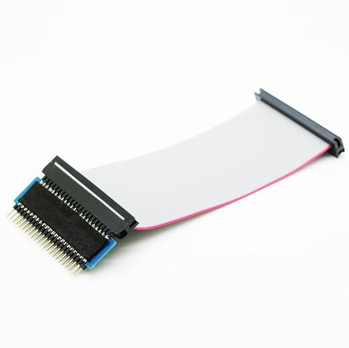 Sintech 2 juegos de tarjetas adaptadoras IDE de 44 pines macho a hembra con cable de extensión de 10 cm para DOM Laptop IDE de 2.5 pulgadas HDD SSD