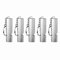 Safety whistle, emergency whistle made of double tubes, survival whistle, key ring, aluminum alloy safety whistle for camping