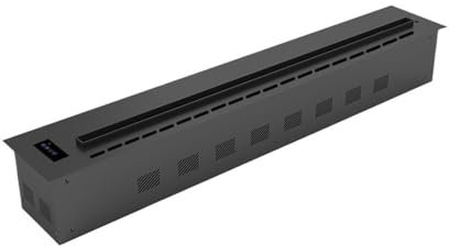 3D-Nebelkamin 3D-Kaminsimulation, künstlicher Kamin, dekorativer Bodenbefeuchter, Kamin Kamin(0.7m)