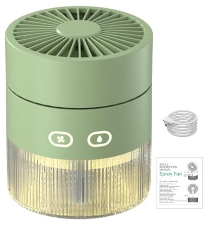 ventilador de niebla de agua en aerosol, ventilador de nebulización portátil, Ventilador de nebulización de mano, Fans personales del diseño de poco ruido con diseño de la refrigeración por agua para