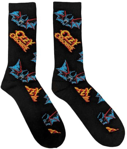 Ozzy Osbourne Logos And Bats damen Ankle Socken One Size