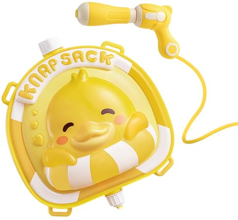 Oxtxuzdm Kinderfreundlicher Squirter Rucksack Design Wasserpistole Spielzeug Für Kleinkind Freien Wasserkampfparty Versorgung Zug Rucksack Wasserpistole