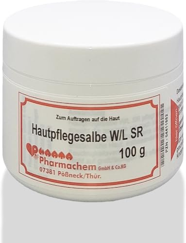 Original Hautpflegesalbe W/L SR I Allround-Pflege-Creme I geeignet für gesunde, trockene und rissige Haut I ohne Wollwachsalkohole, ohne Duftstoffe I 100 g