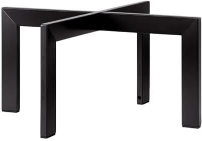 Oxxggkao Soporte de metal para macetas grandes, patas ajustables para suelos irregulares, capacidad de 200 libras para interiores y patios